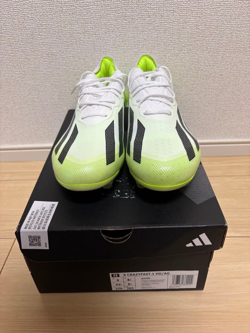 アディダス エックス クレイジーファスト.1 ジャパン HG/AG 27.0cm