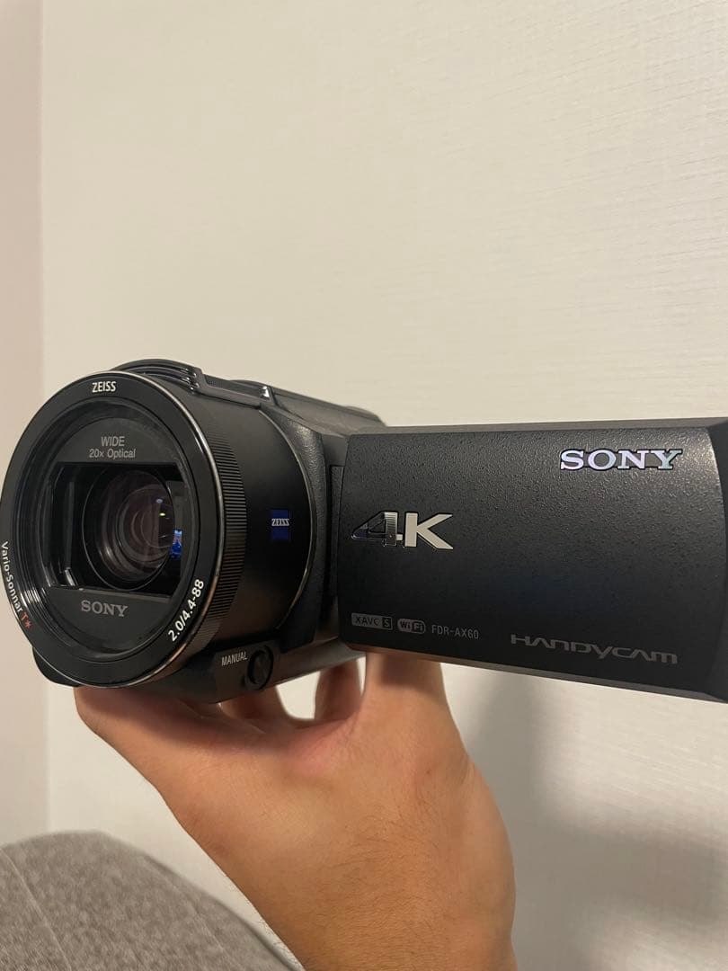 SONY FDR-AX60 バッテリーセット&ヘッドセット&無線機&ハンディカム SONY FDR-AX60 バッテリーセット&ヘッドセット&無線機&ハンディカムの