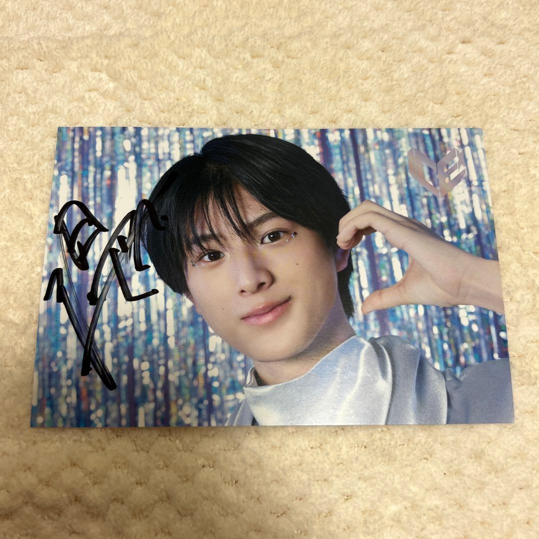 ICEx 阿久根温世 サイン ポストカード - メルカリ