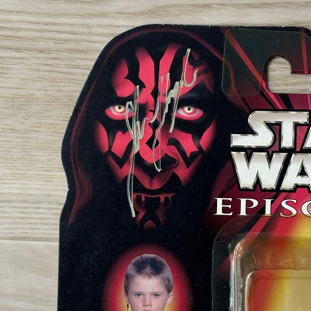 スターウォーズ アナキンスカイウォーカー ジェイクロイド 直筆サイン フィギュア