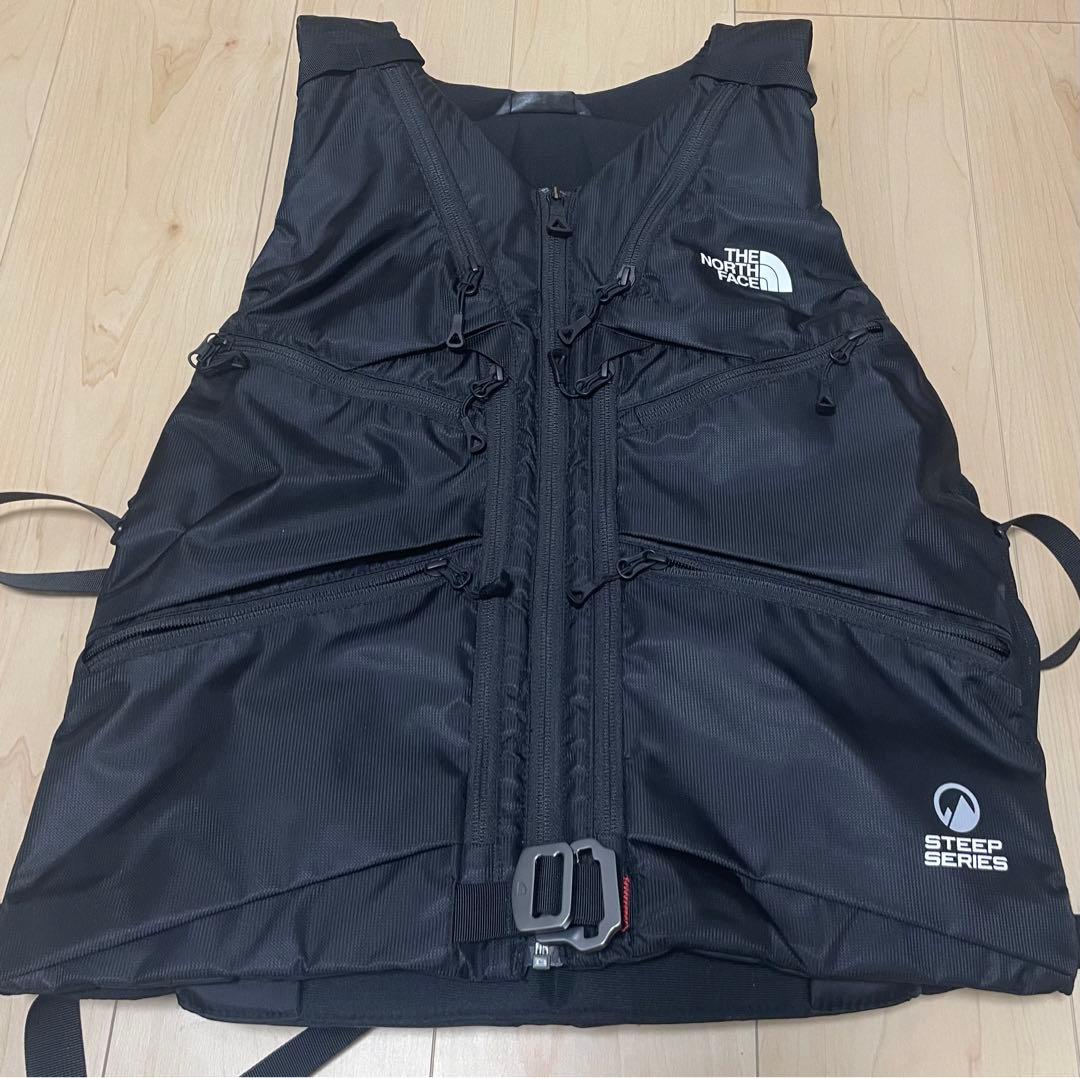 THE NORTH FACE パウダーガイドベスト ブラック - メルカリ