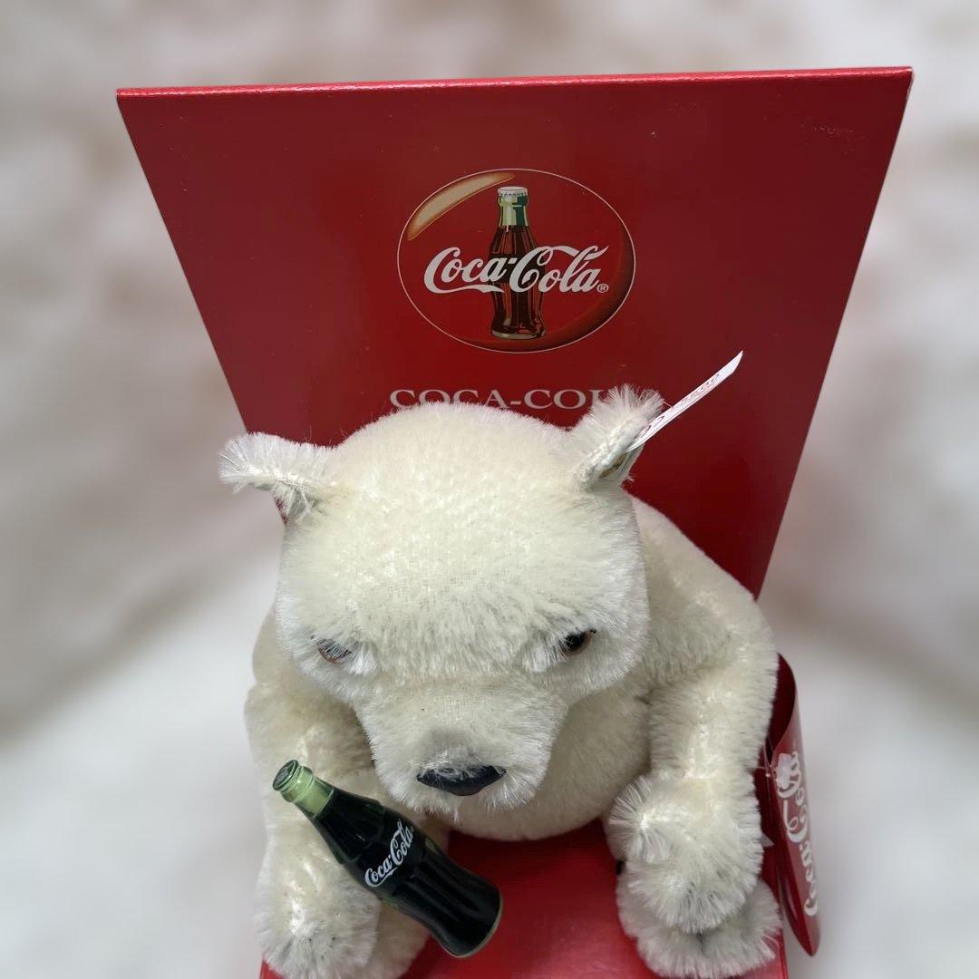 未使用品　 シュタイフ　Steiff　 コカコーラベア　箱付き