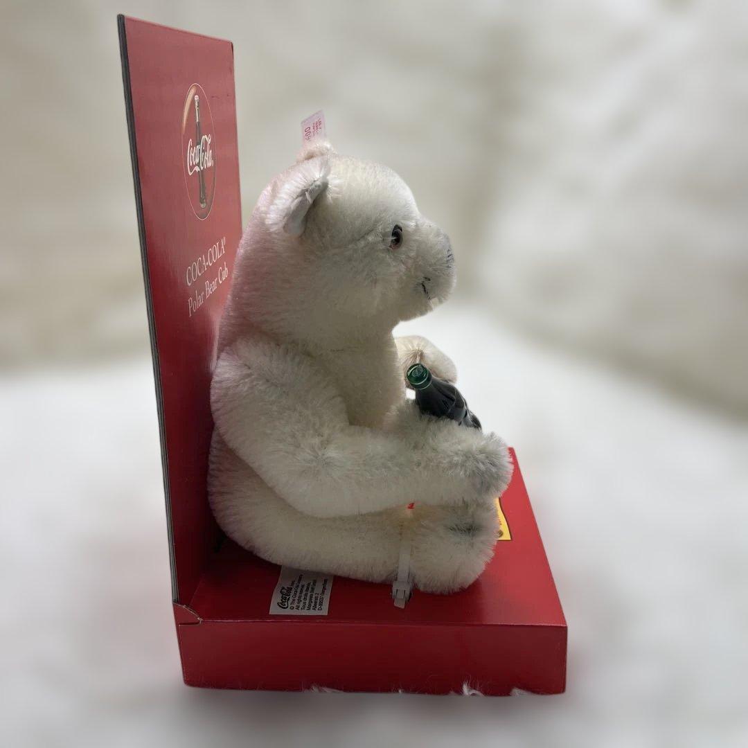 未使用品　 シュタイフ　Steiff　 コカコーラベア　箱付き