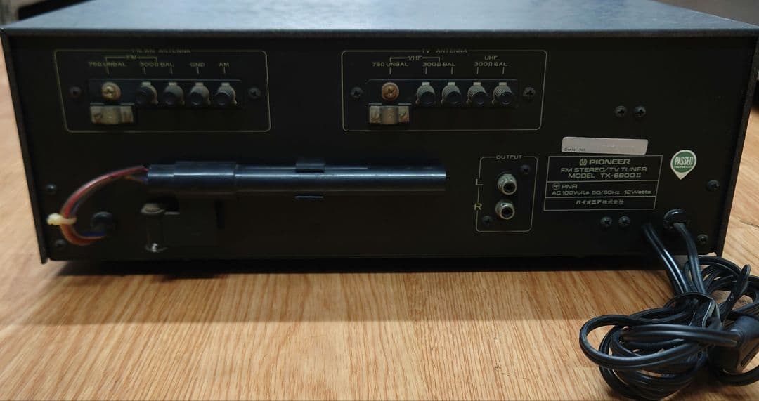 □PIONEER TX-6800II FM/AMチューナー - メルカリ