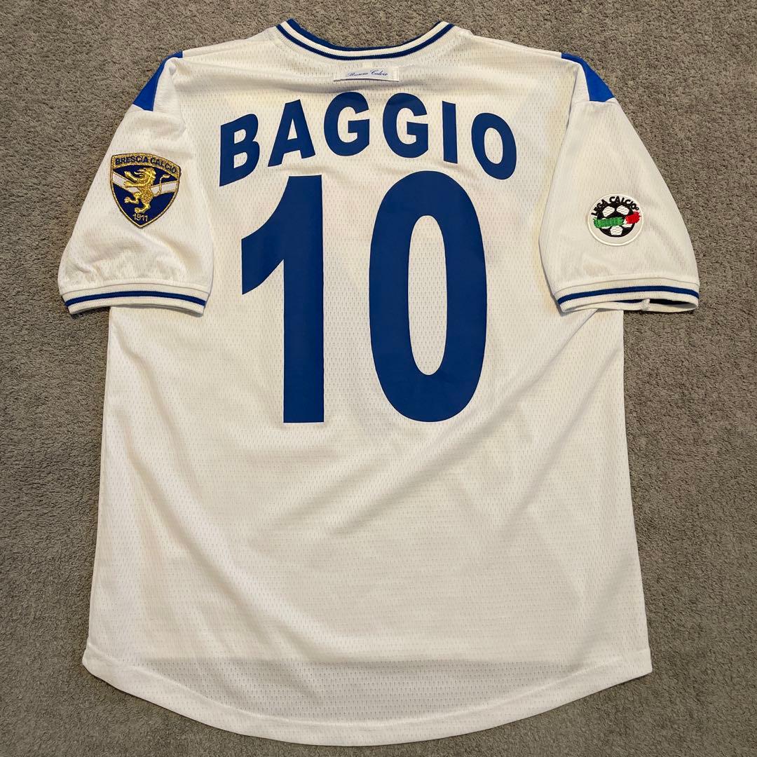 2000-01 ブレシア バッジョ#10 ユニフォーム ブレシア（H) 00/01 R,バッジョ＃10 +パッチ 復刻版