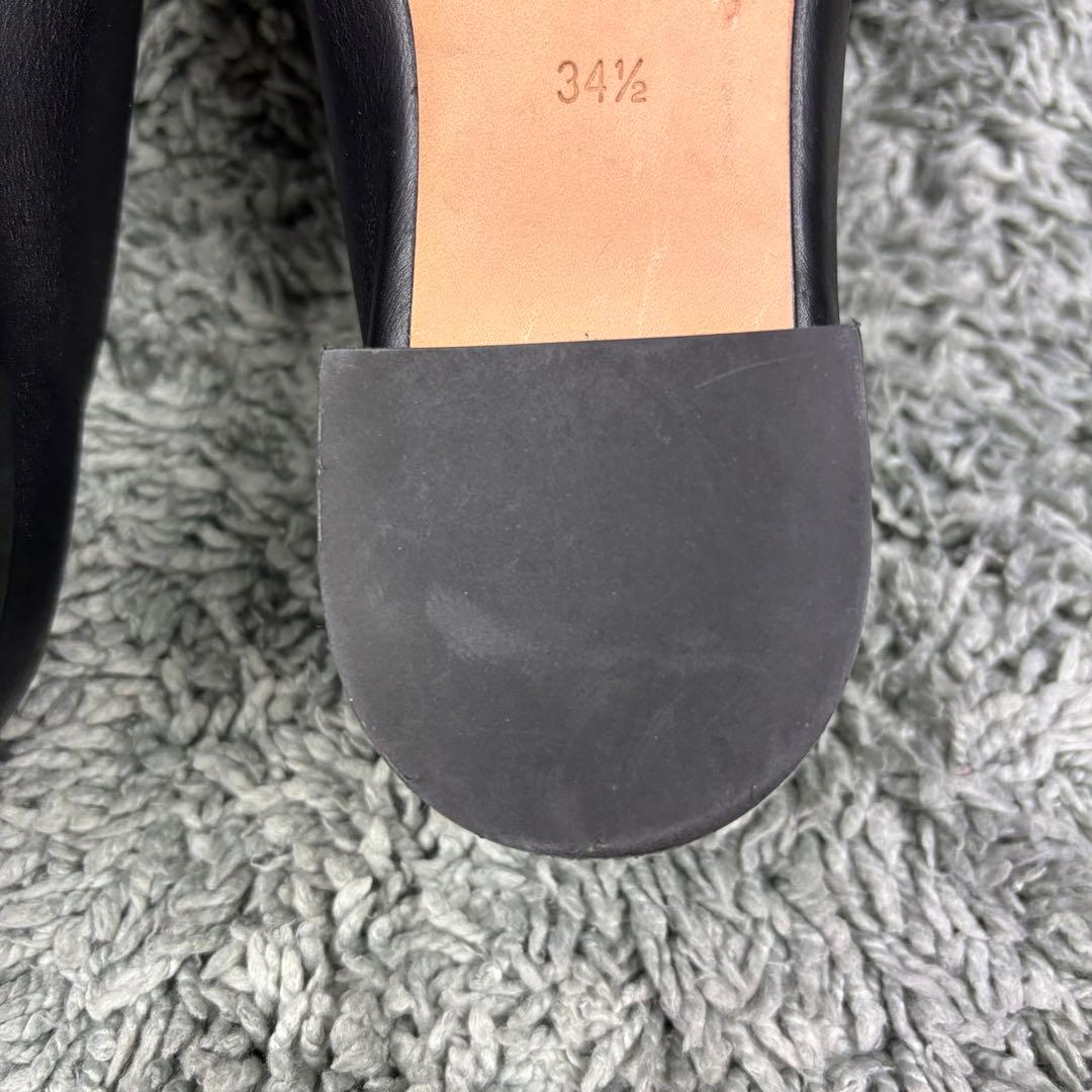 TOD'S × Mame Kurogouchi パンプス レザー ブラック - メルカリ