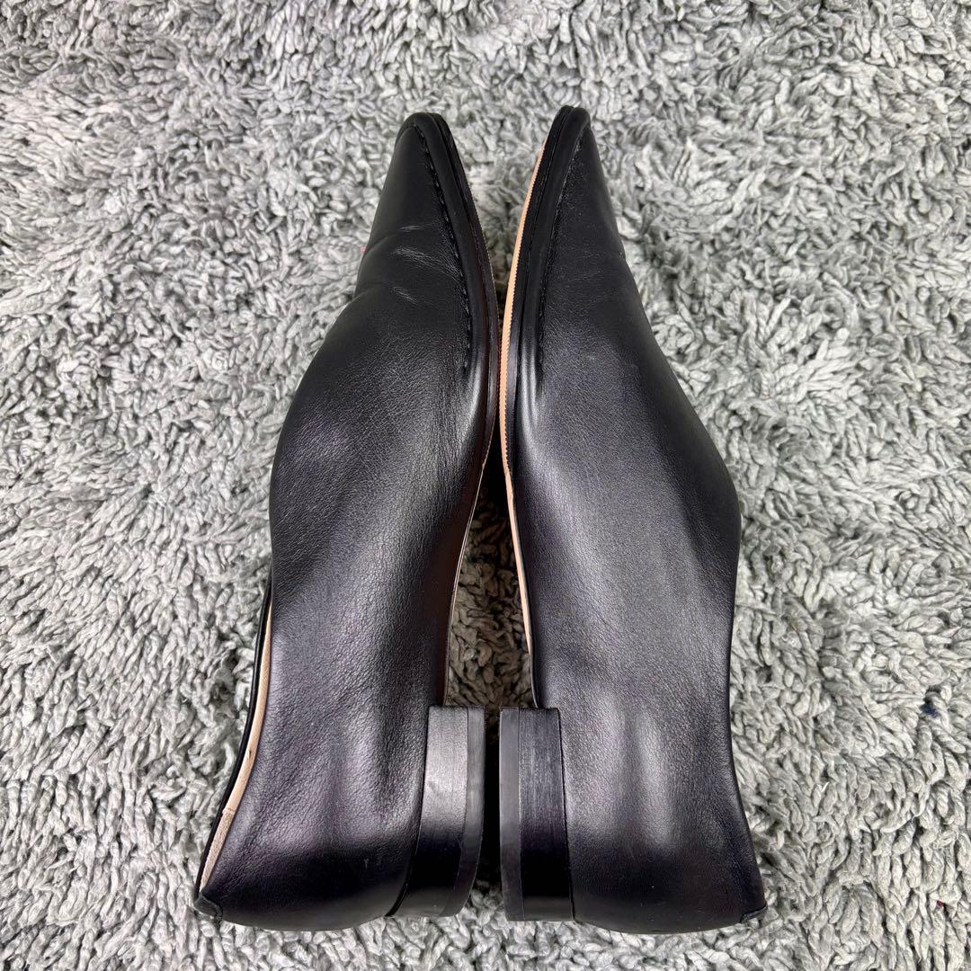 TOD'S × Mame Kurogouchi パンプス レザー ブラック - メルカリ