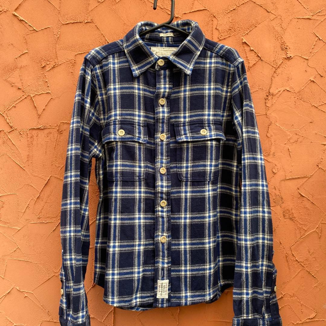 5店舗限定新品Abercrombie & Fitch 厚手チェックネルシャツ - メルカリ