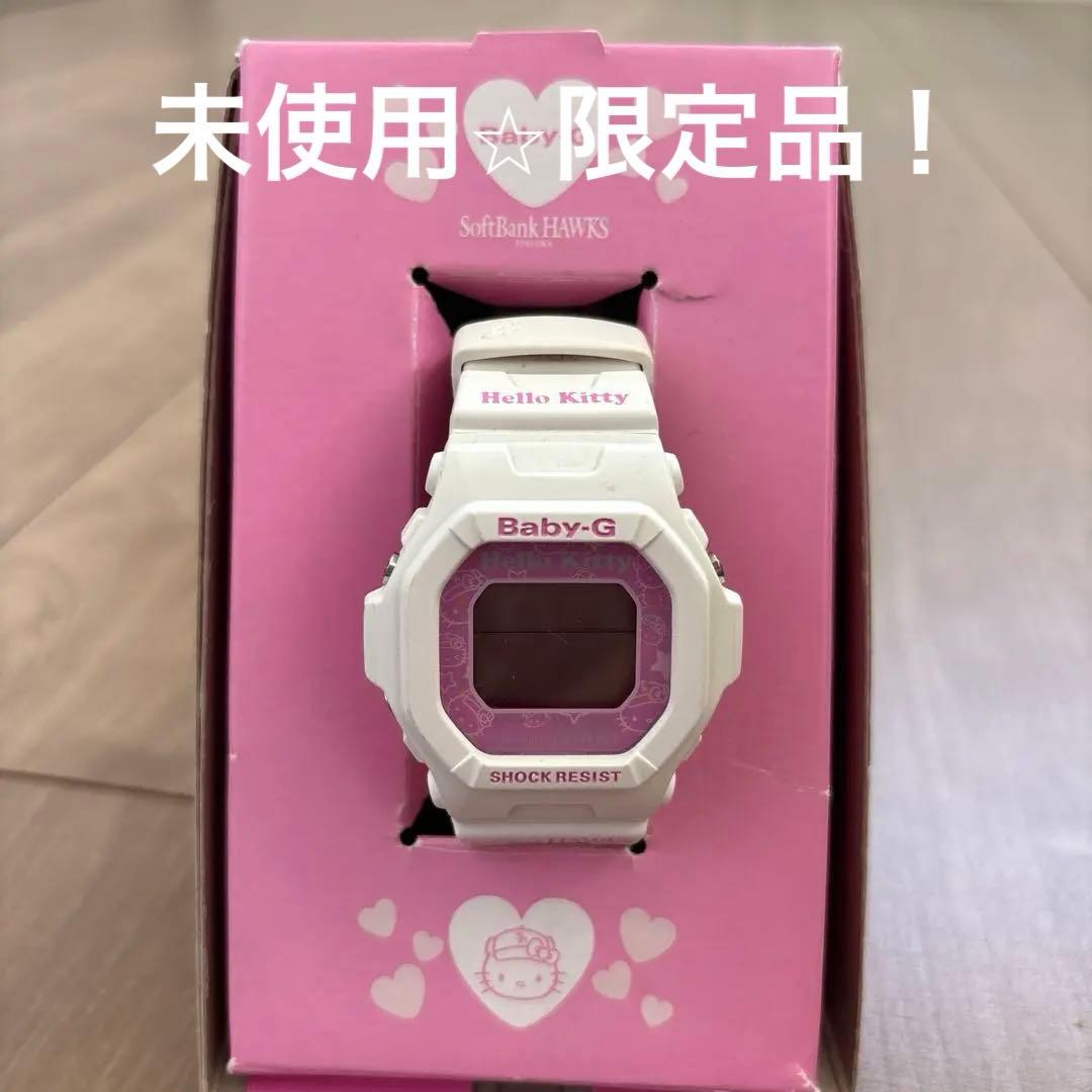 入手困難！限定品！！レア✴︎ソフトバンクキティコラボ腕時計 ハローキティ50周年♡SEIKOからアニバーサリーウォッチが数量限定で