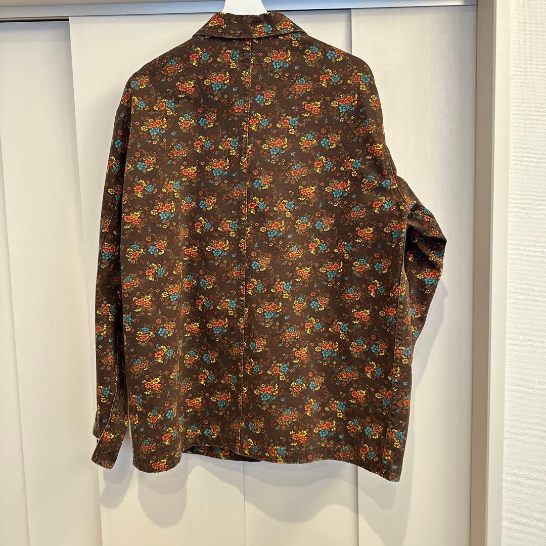 Supreme 花柄ジャケット ブラウン