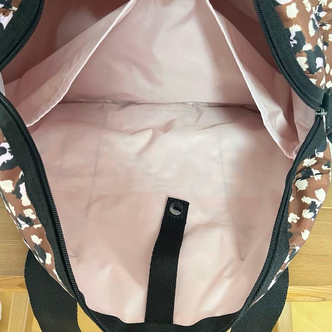 レスポートサック ハーパー ボストンバッグ 花びら柄 ピンク 2way