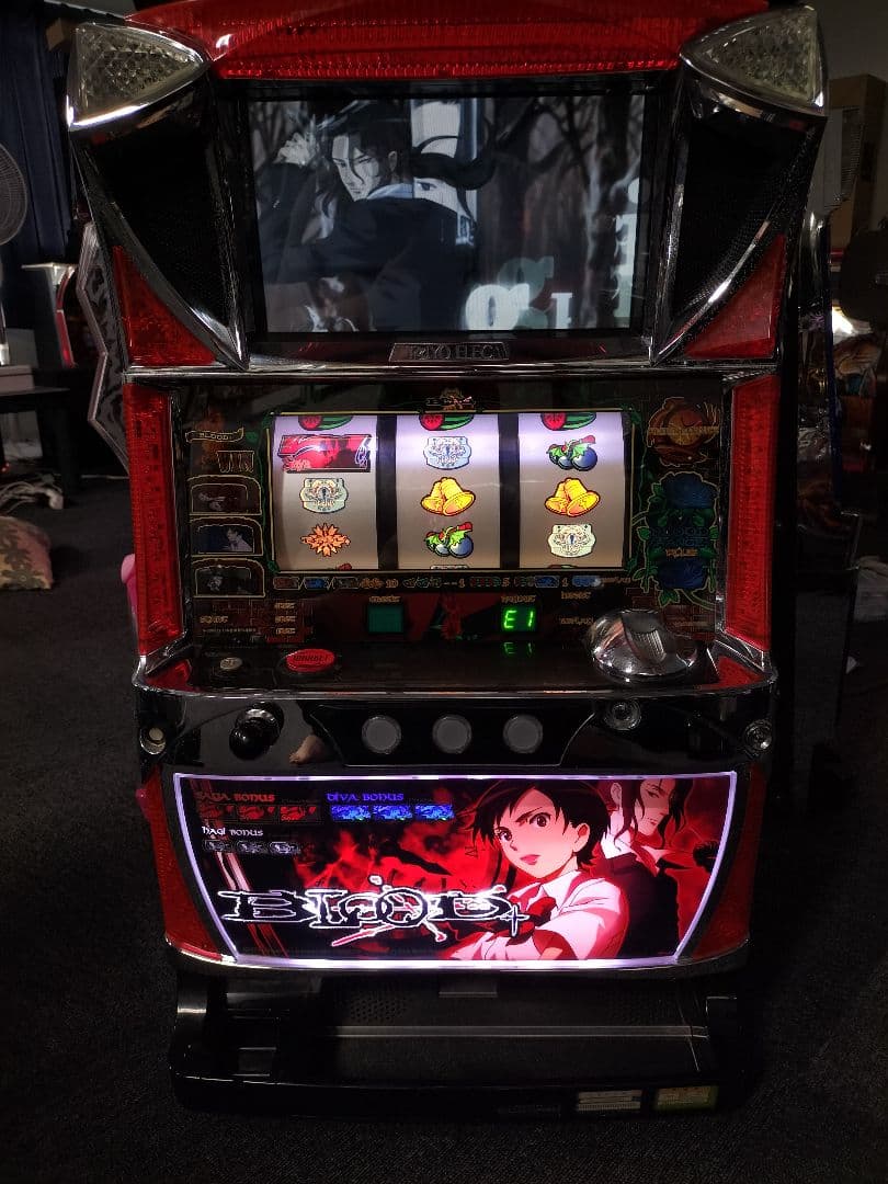パチスロ実機　ブラッド　プラス