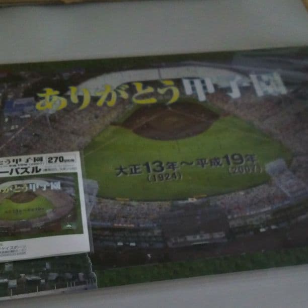 【激レア】ありがとう甲子園 ジグソーパズル 270