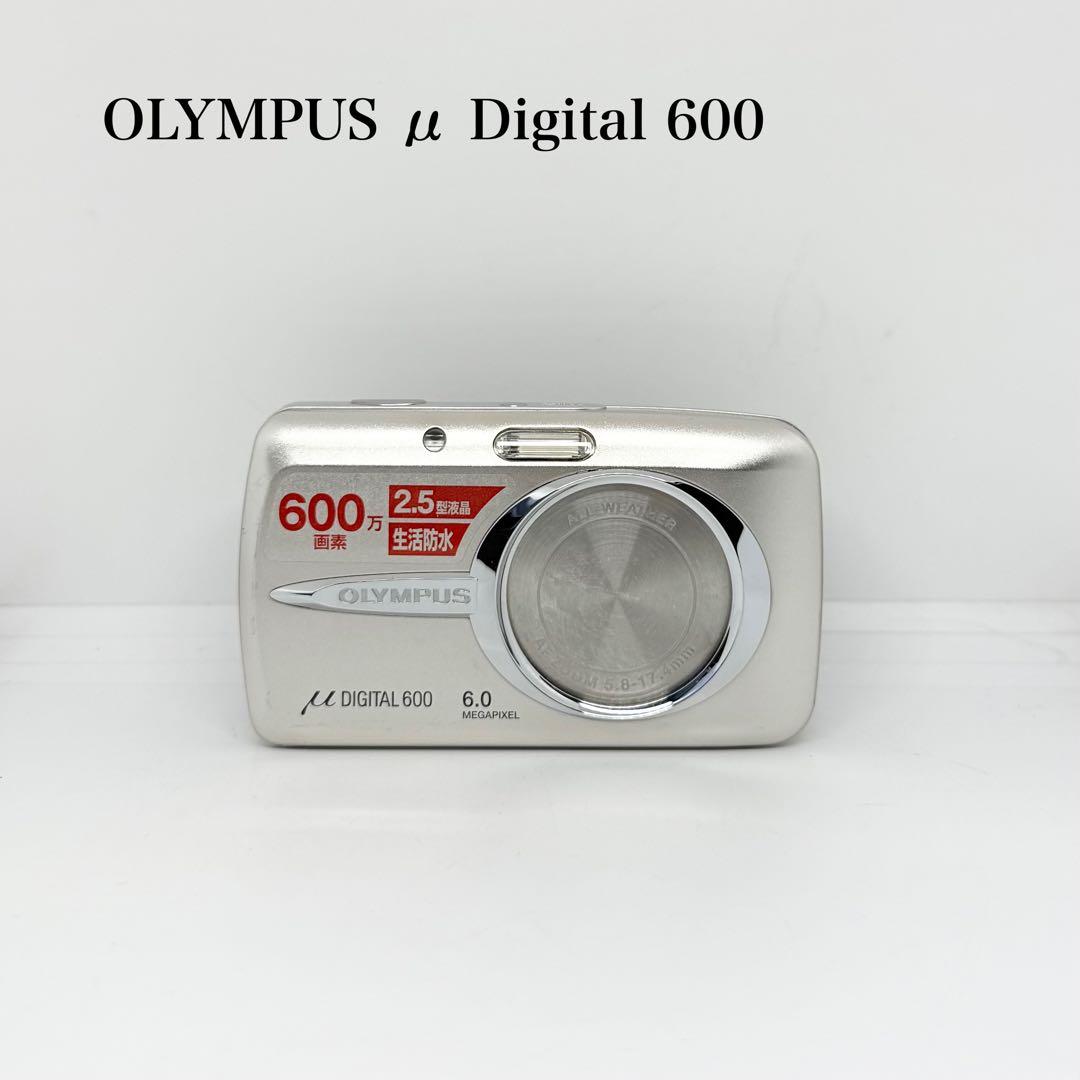 完動品】OLYMPUS μ Digital 600 デジタルカメラ - メルカリ