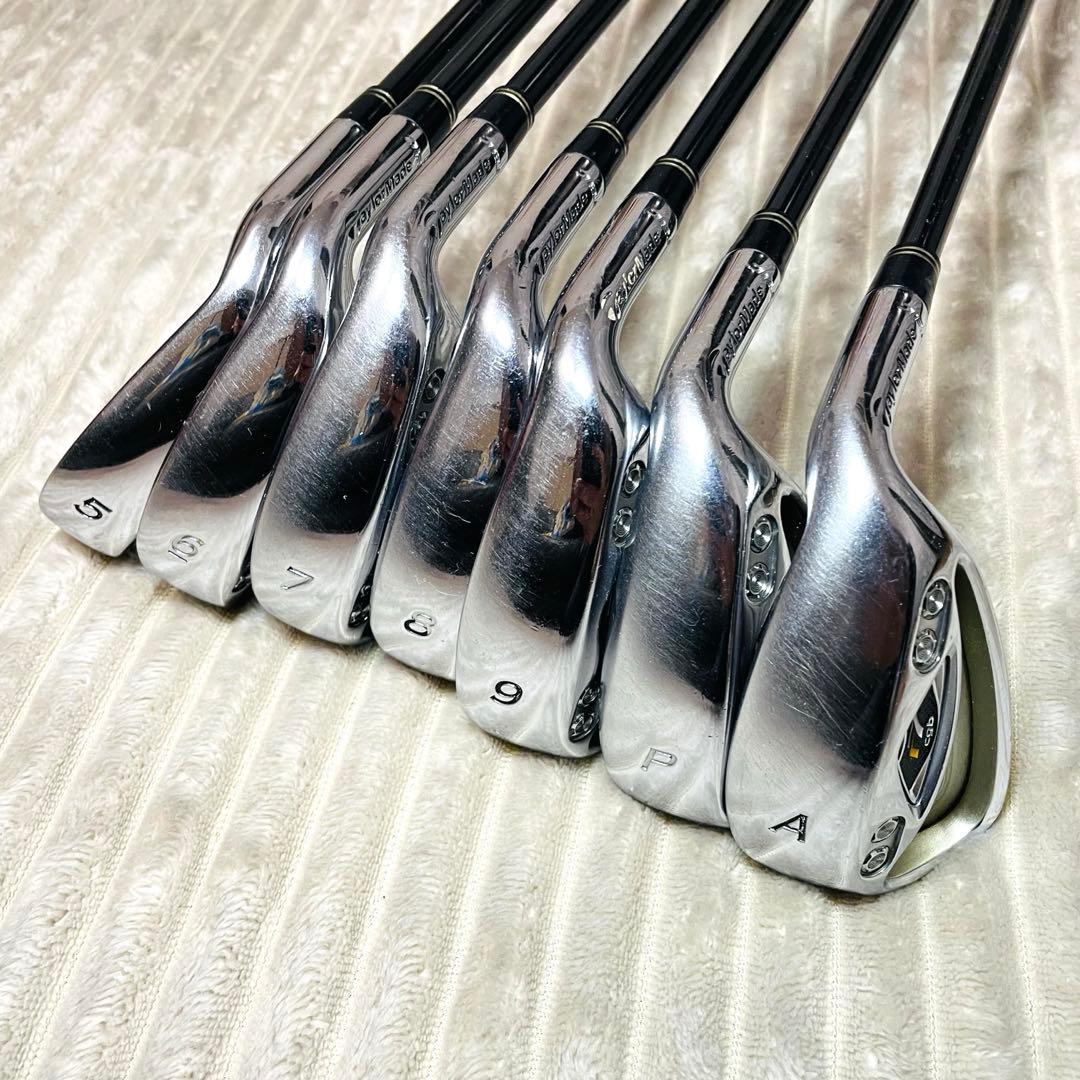 名器 テーラーメイドr7 CGB MAX アイアン 5～9・P・A(7本セット