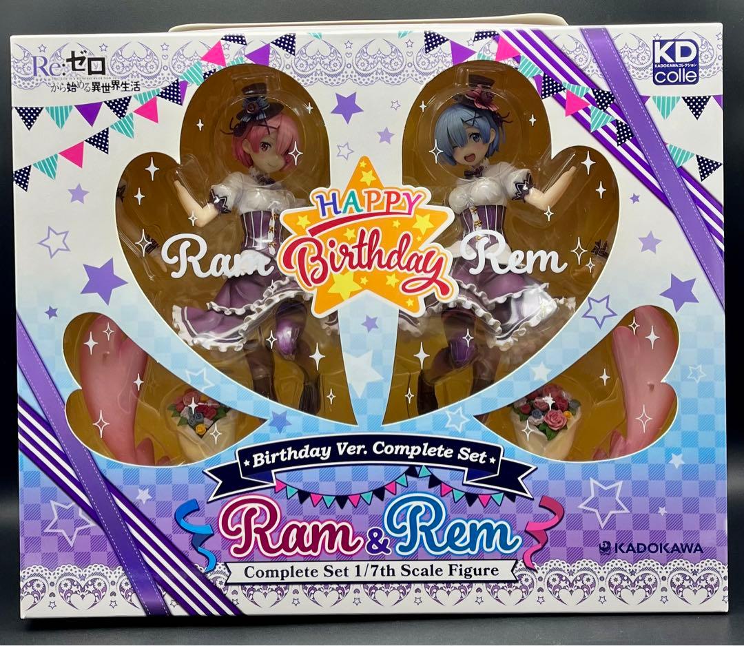 ☆【国内正規品&美品❗️】リゼロ ラム&レム 生誕祭Ver. コンプリート