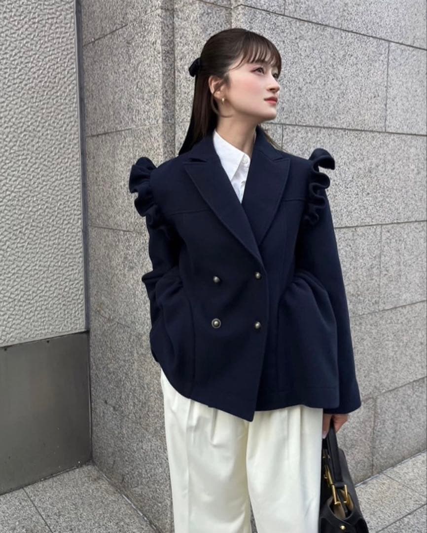Bibiy Blazer-style Short Jacket ビビィ - メルカリ
