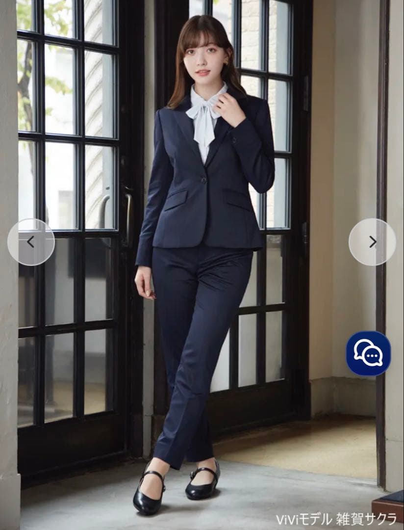 はるやまスーツセット　viviコラボ 【パンツスーツ上下　7号】 はるやまスーツセット viviコラボ 【パンツスーツ上下 7号】 - メルカリ