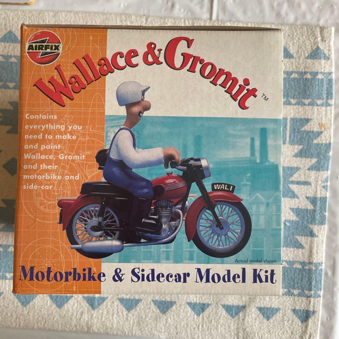 Wallace &Gromitシリーズ(モーターバイク&サイドカー)のプラモデル