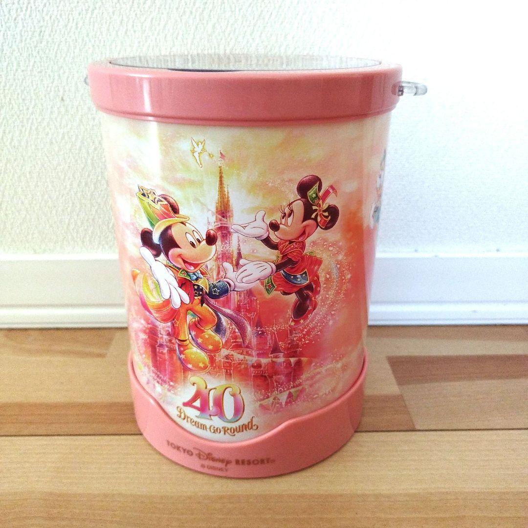 ディズニー 40周年 ポップコーンバケット ミッキー ミニー ディズニー