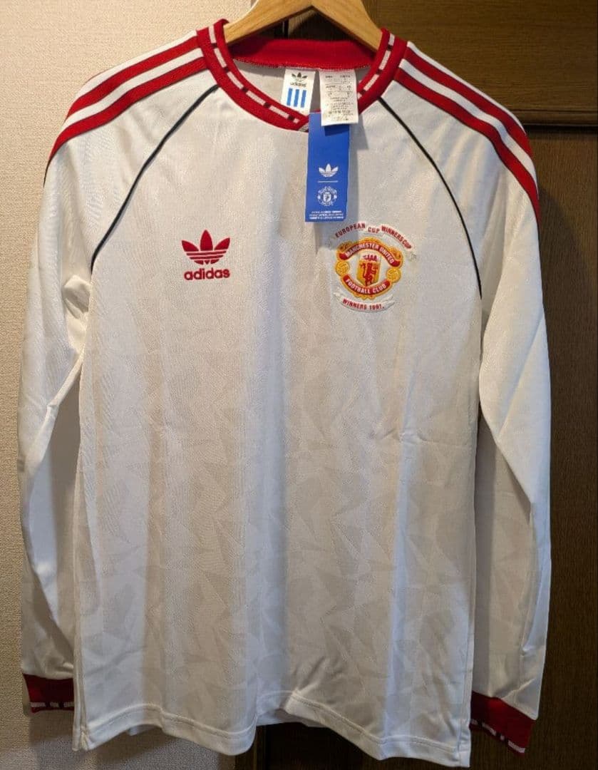 国内正規品【新品未使用】マンチェスター・ユナイテッド '91 長袖ジャージー マンチェスター・ユナイテッド 91 アウェイ 長袖ジャージー／サッカー