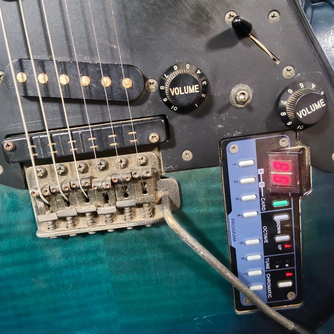 【希少】CASIO PG-300 シンセサイザー内蔵ギター 現状品 動作品