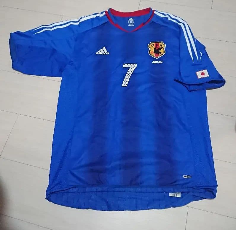 アディダス 日本代表 ユニフォーム 中田英寿 - メルカリ