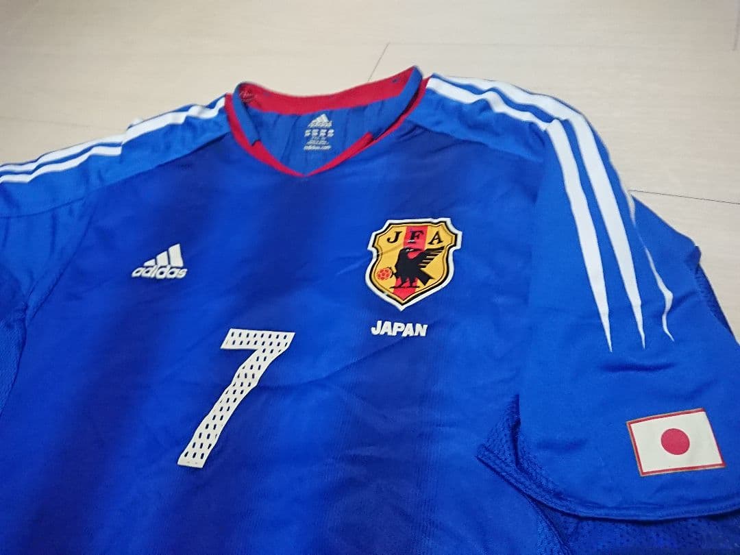 アディダス 日本代表 ユニフォーム 中田英寿 - メルカリ