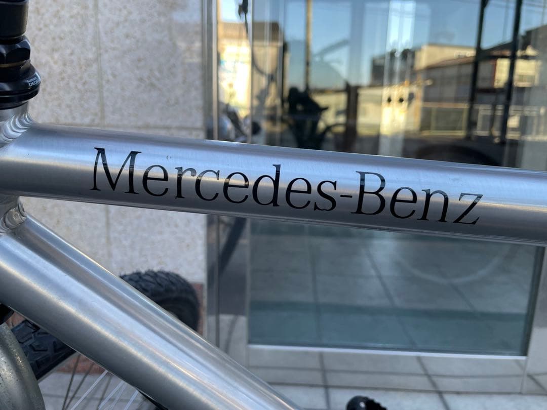 希少 ジャンク品 メルセデスベンツ シルバー 自転車 - メルカリ