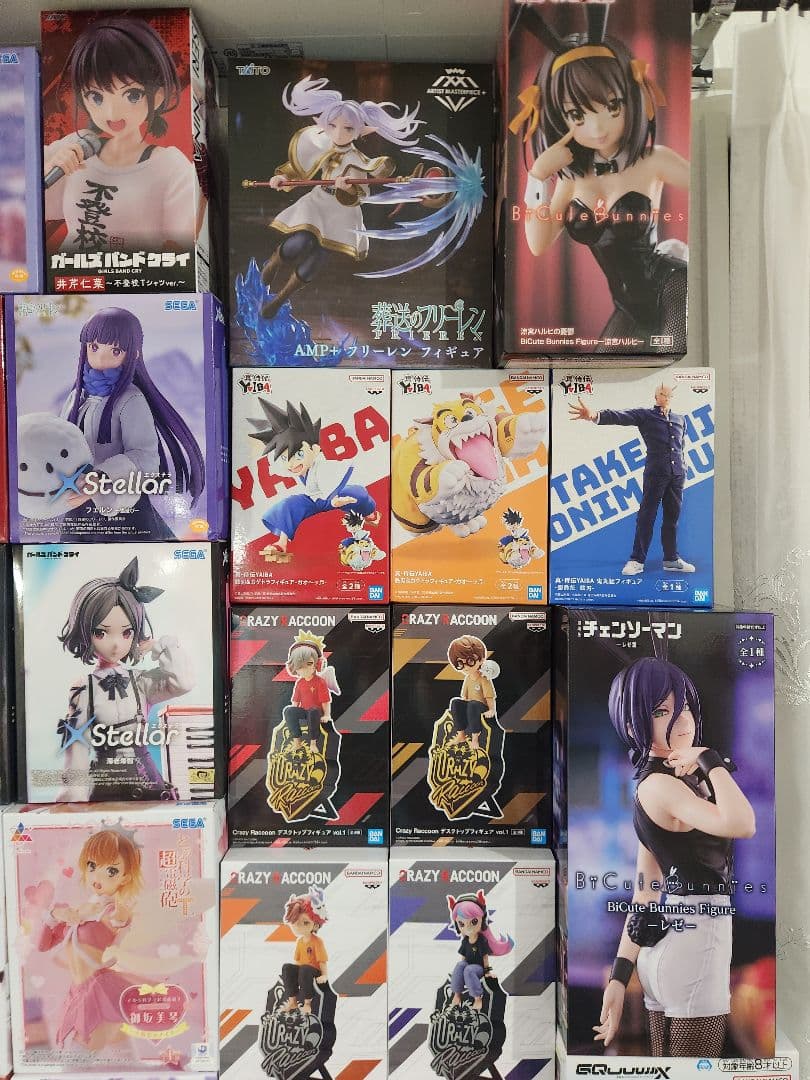 未開封フィギュア36個 レイアース フリーレン アイマス ナルト レゼ 美