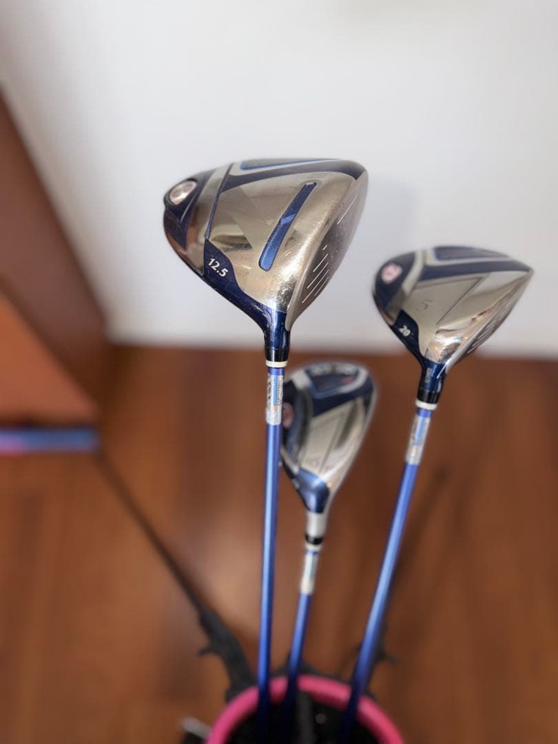 豪華3本セット】ゼクシオ10 レディース ウッドセット（1W, 5W, H5