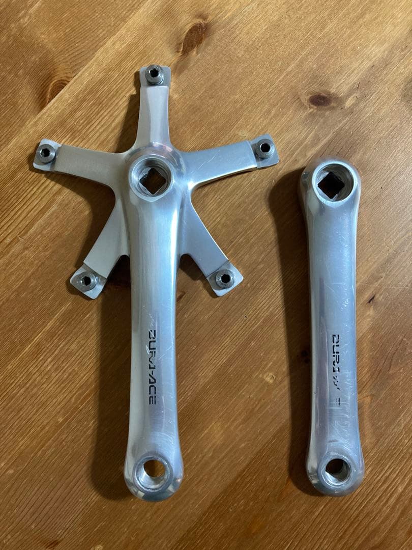 165mm】njsデュラエース fc-7600 ピスト 競輪シングルスピード