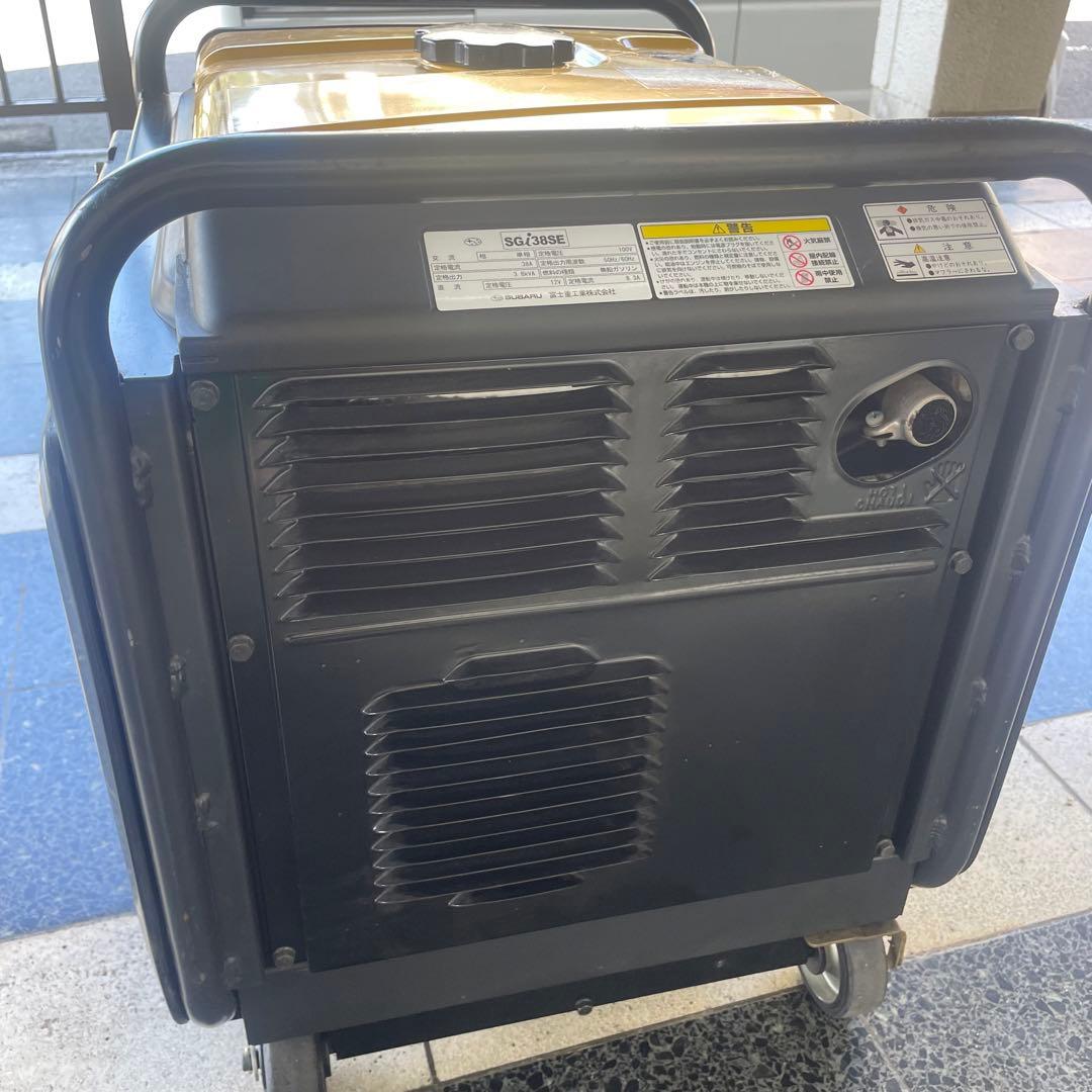 SUBARU インバーター発電機 SGi38se 3.8KVA　エンジン式