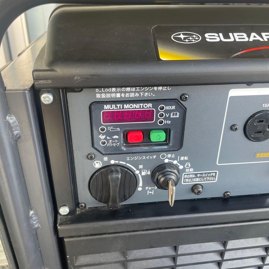 SUBARU インバーター発電機 SGi38se 3.8KVA　エンジン式