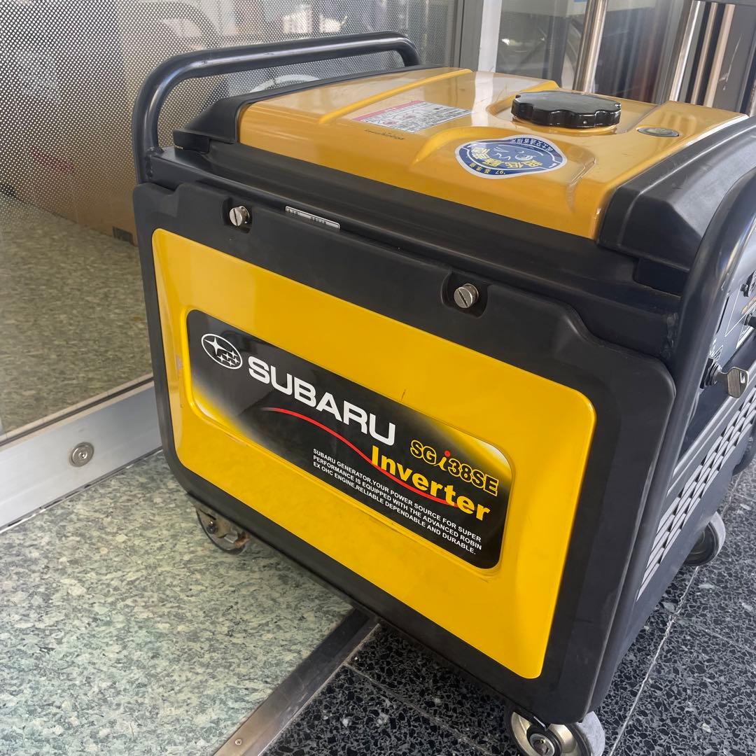 SUBARU インバーター発電機 SGi38se 3.8KVA　エンジン式