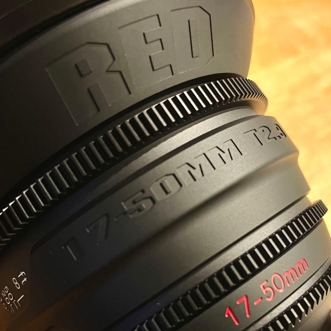 希少 RED DIGITAL CINEMA 17-50mm T2.9 シネレンズ