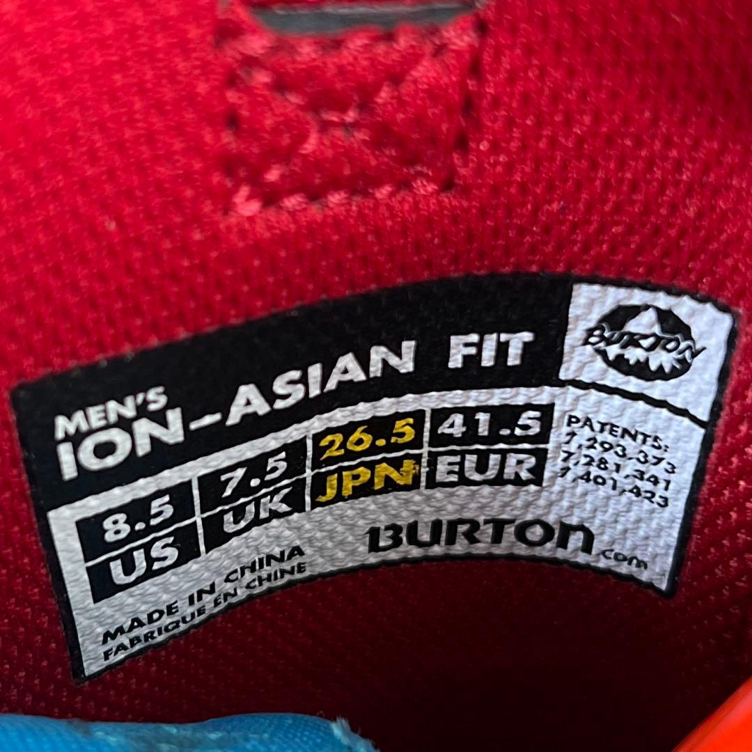 【即日発送】BURTON スノボブーツ　ION-ASIAN FIT 26.5cm