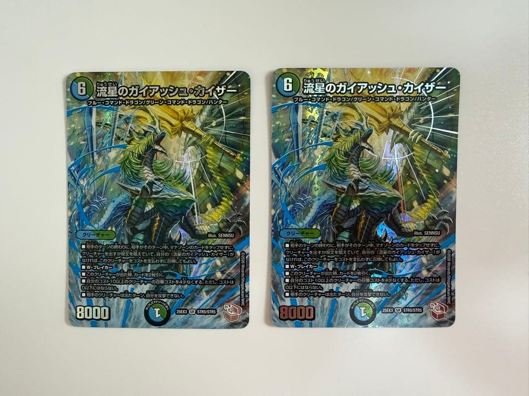 流星のガイアッシュカイザー　超銀トレジャー　デュエマ　デュエルマスターズ　2枚 Amazon.co.jp: 【銀トレジャー】デュエルマスターズ DM22RP2 TR7/TR10