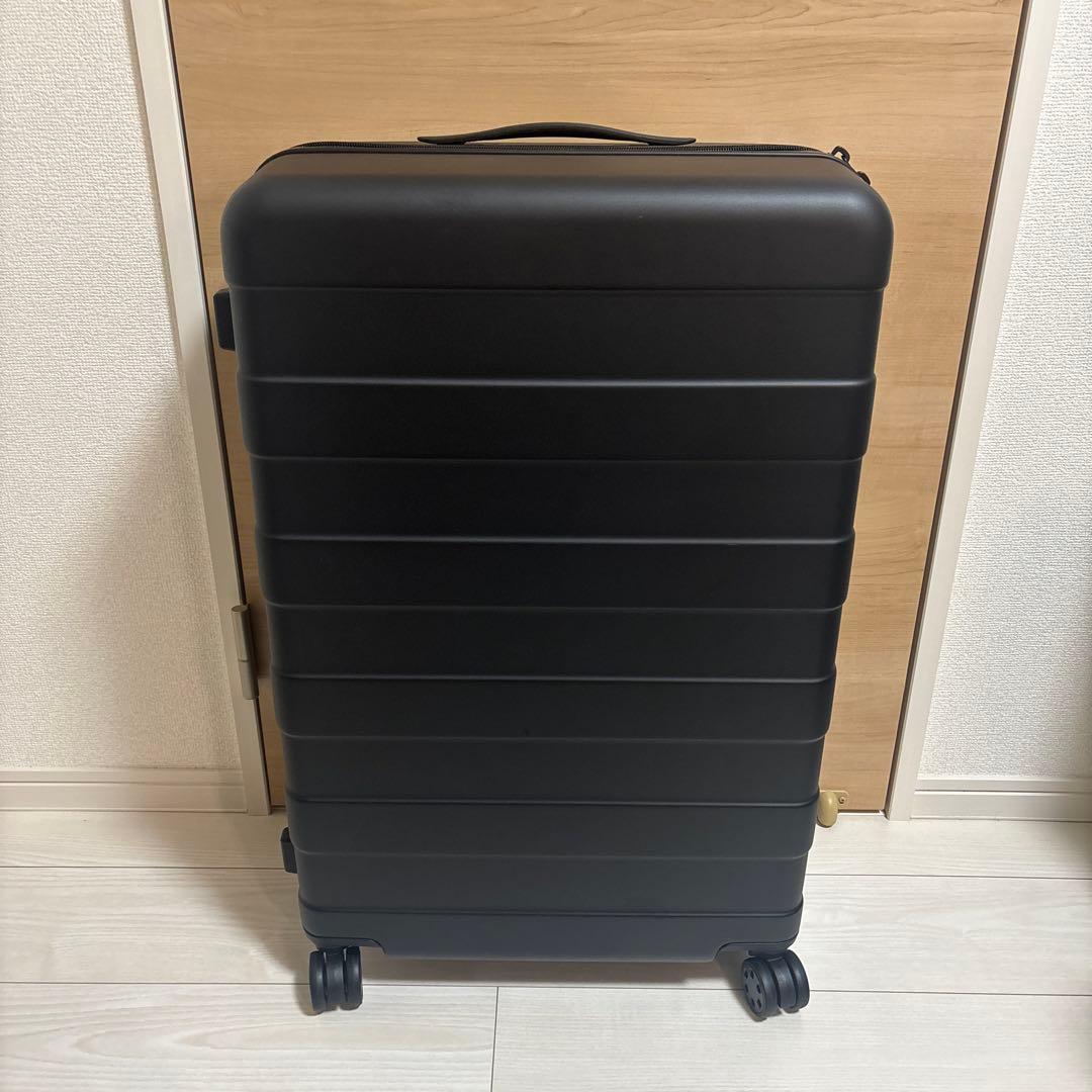 未使用　無印良品 バーを自由に調節できる ハードキャリーケース 75L バーを自由に調節できる ハードキャリーケース（75L） | 無印良品