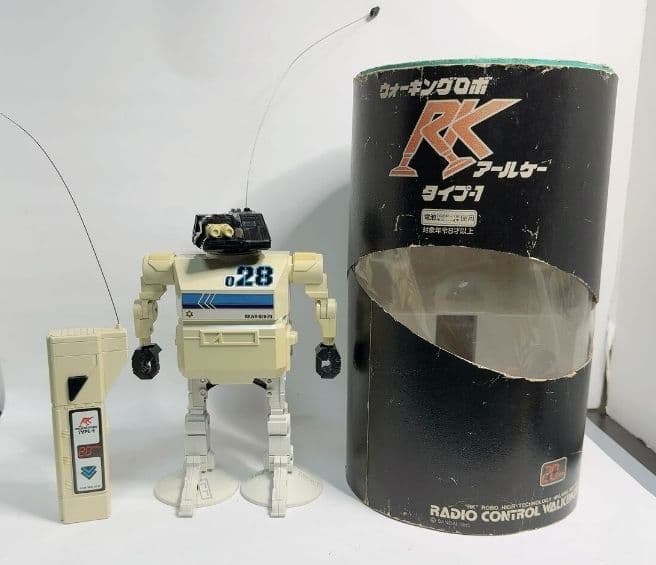 希少】バンダイ ウォーキングロボ RK タイプ1 昭和レトロ ラジコン