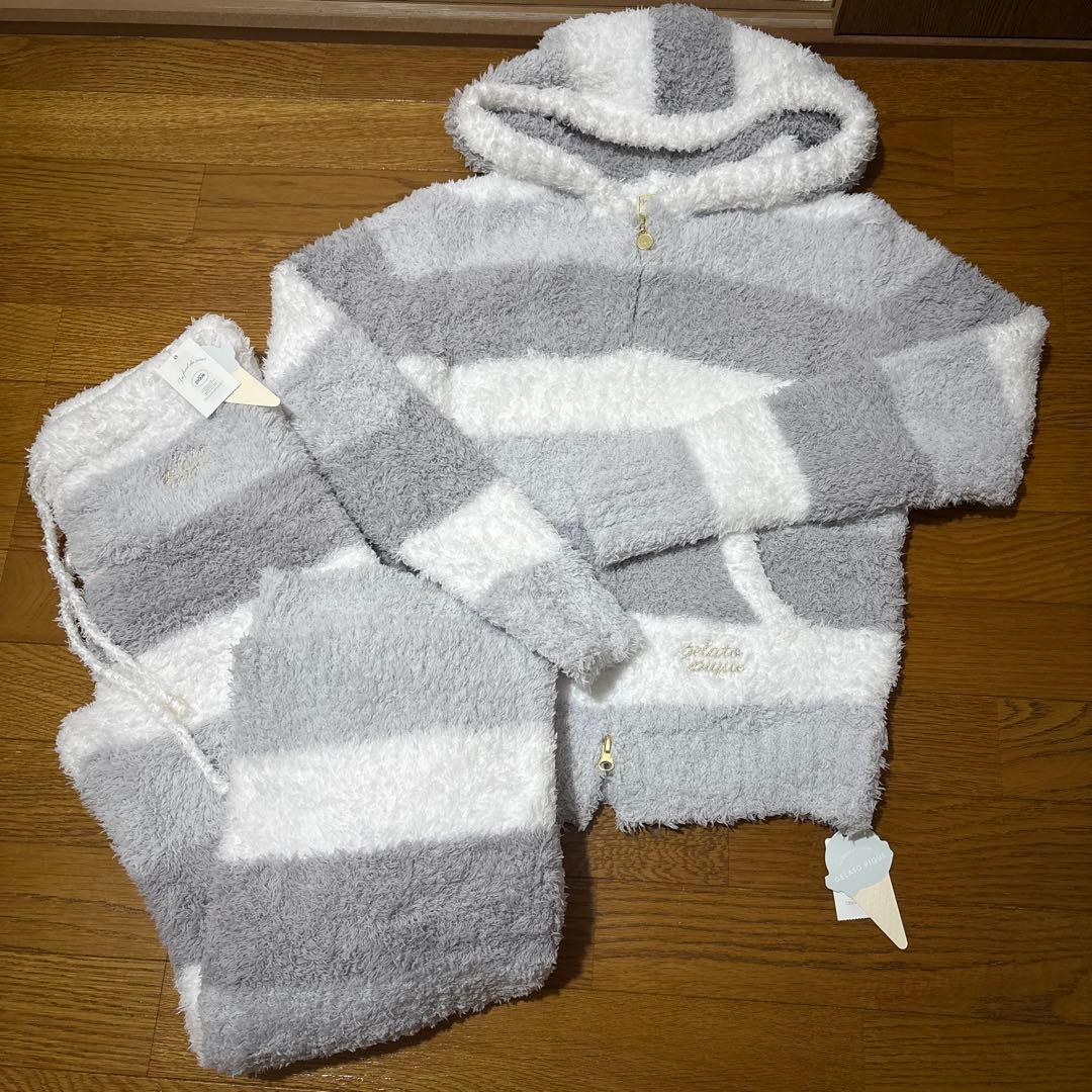 ジェラードピケ　ルームウェア上下セット 楽天市場】ジェラートピケ gelato pique カラフルパウダープルオーバー