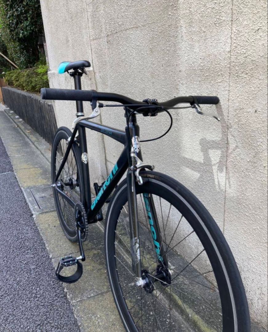 希少ピスト ビアンキ ダルミネ ブレーキ付 公道可 51