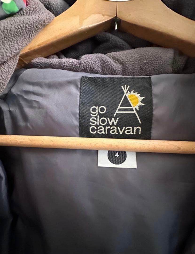 go slow caravan ダウンジャケット アウター 4 国旗デザイン - メルカリ