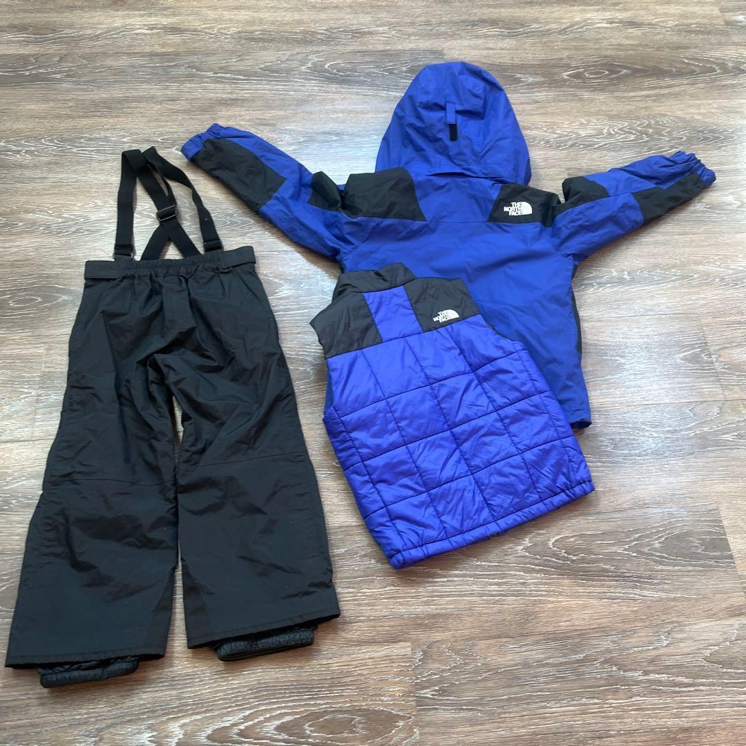 ノースフェイス 120 130スキーウェア パンツ サイドフルオープン