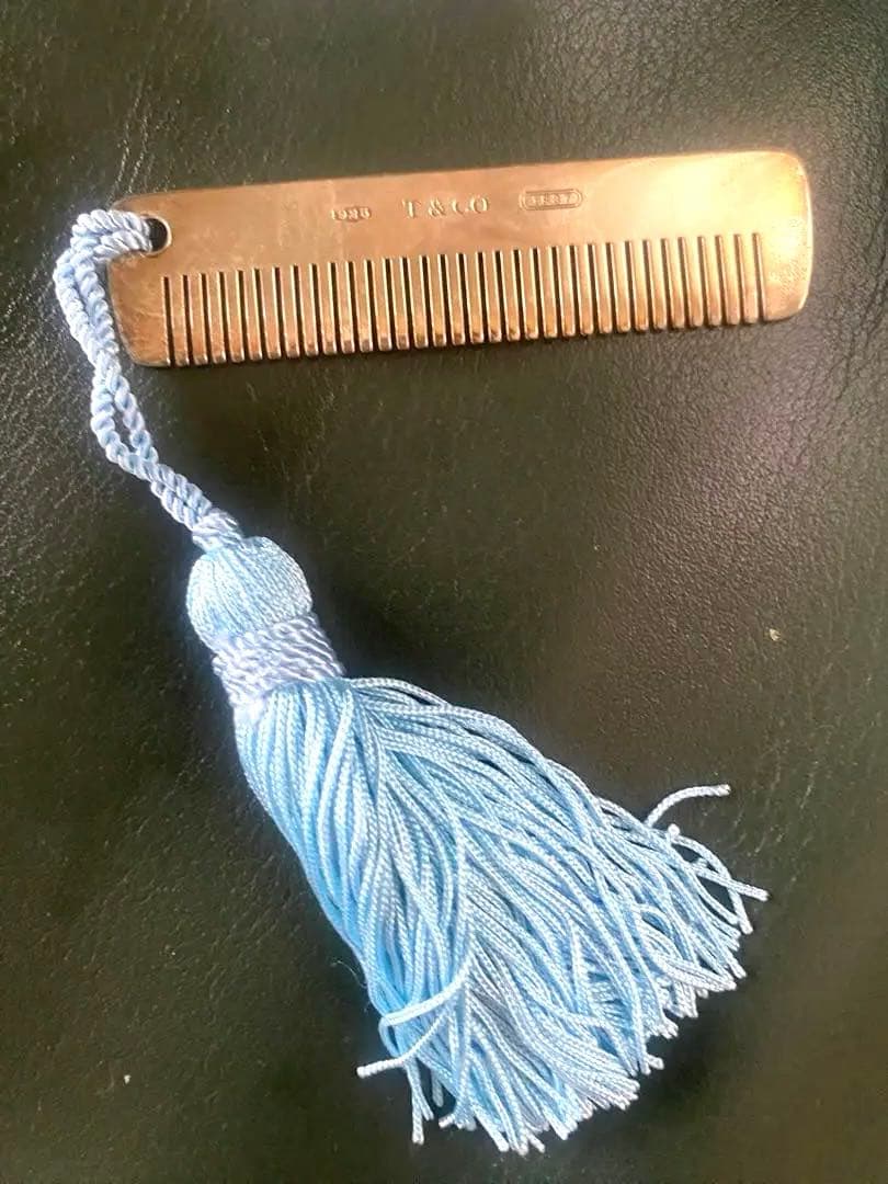 ティファニー　タッセル付シルバーコーム 楽天市場】TIFFANY ティファニー ベビーコーム くし クシ ブラシ