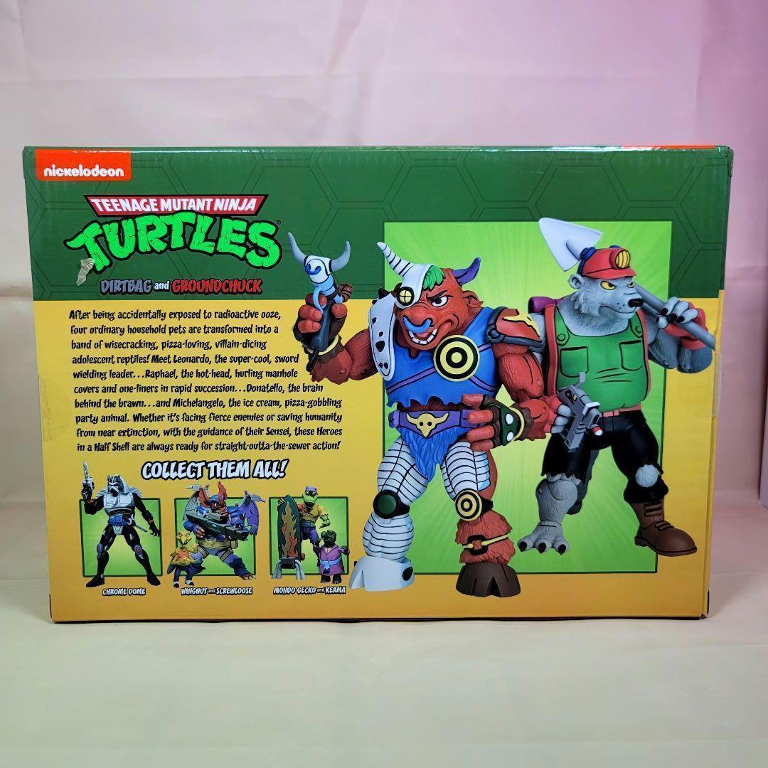 【NECA】新品 正規品 TMNT ダートバッグ グラウンドチャック タートルズ