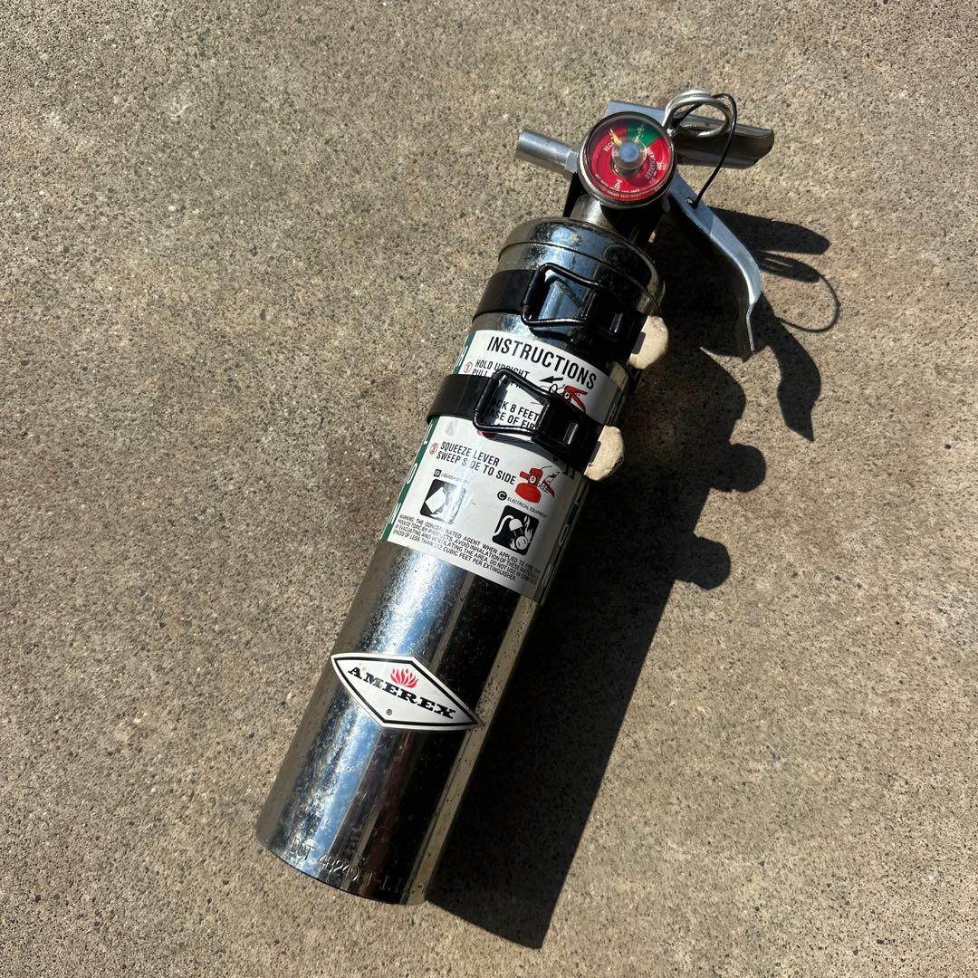 HALON 消火器 AMEREX 当時物 アメ車 旧車 vw 世田谷ベース - メルカリ