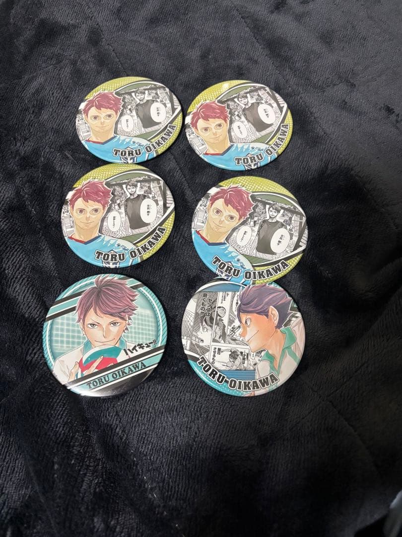 ハイキュー!!展 コレクション缶バッジ HEROES 青葉城西 及川徹 3種
