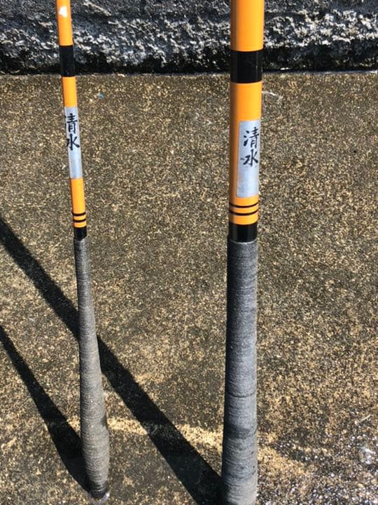 ヘラ竿？　清水 芽出し段巻き仕様ヘラ竿3本セット(8尺・9尺・10尺) | 茨城県龍ケ崎市