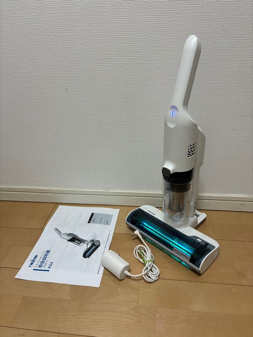 レイコップ　RS4-100JPWH UV除菌コードレス 布団クリーナー RS4 | コードレスUVふとんクリーナー | レイコップ